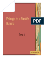 Fisiología de la Nutrición humana
