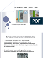 Fotobiorreactores y Biofiltros