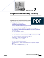 IPCC-Design Consideration For High Availability