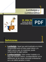 Lumbalgia y Lumbociatica (Dr. Vences)