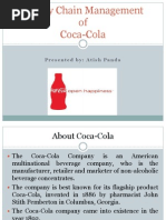 Supply Chain Management of Coca Cola