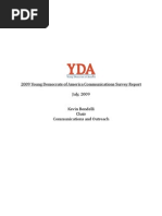 Download 2009 YDA Communications Survey Report by Kevin Bondelli SN17739152 doc pdf