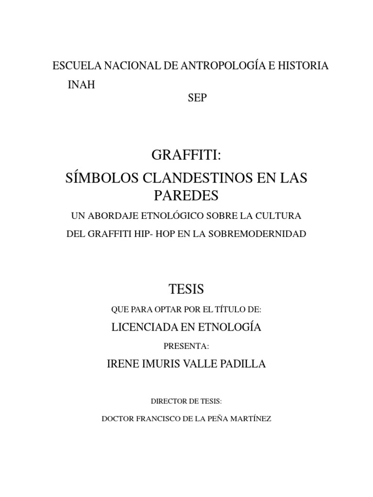 Graffiti Hip-Hop: Cultura y Resistencia | PDF | Pintada | Entretenimiento  (general), image size:768x1024