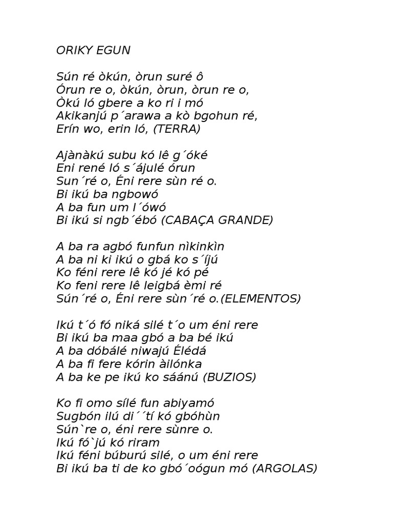 Oriky Egun