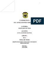 Estructura de Concreto Preesforzado