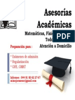 Asesorías Académicas