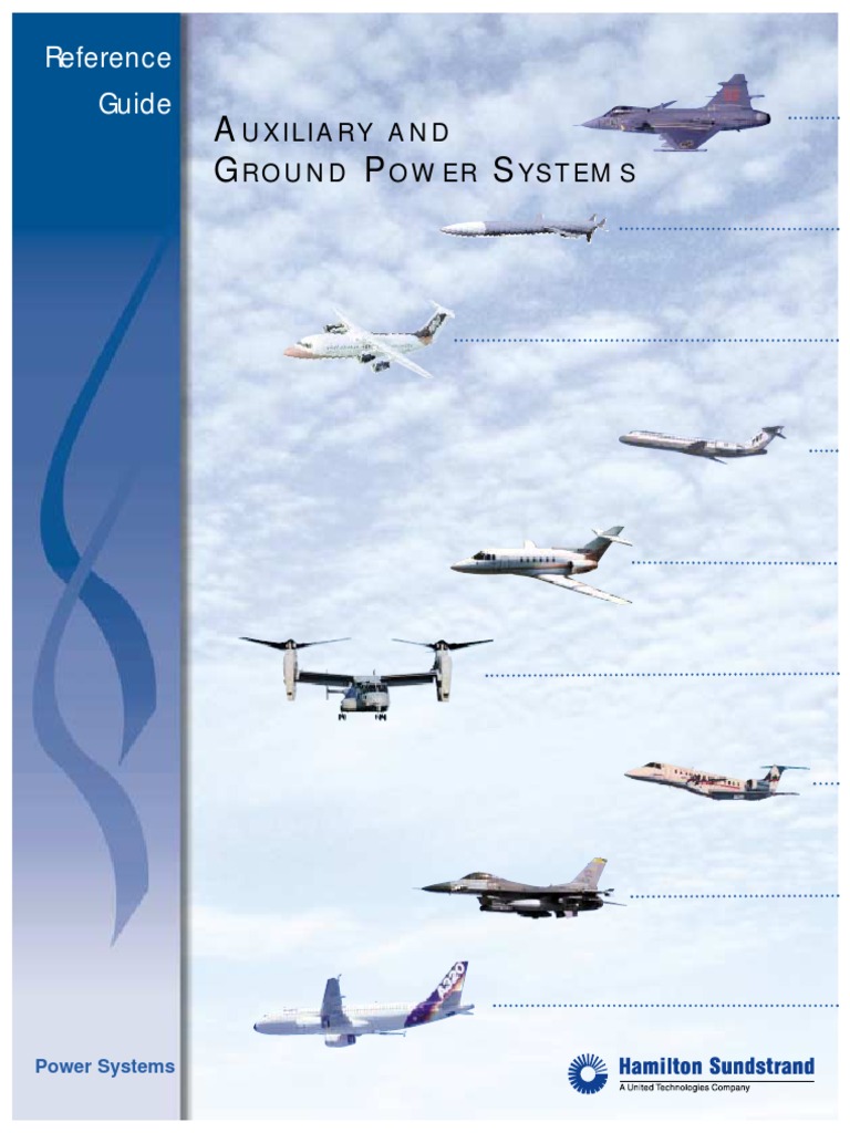 Apu Hamilton Sundstrand Datasheet | Aviation | Aerospace