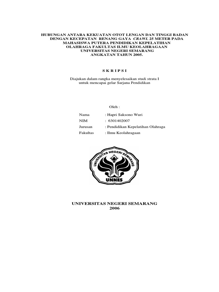 Renang Skripsi