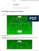 The Coaching Family: Four FREE Conditioned 4v4 Games