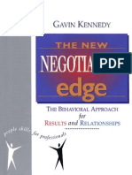 Kennedy, Gavin - The New Negotiation Edge