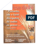 Revista Defesa da Fé - Ano 7 - nº 47 - agosto de 2002 (Incompleta)