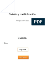 División y multiplicación 2