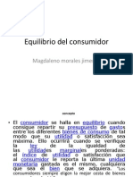 Equilibrio Del Consumidor