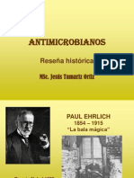 Antimicrobianos - Historia