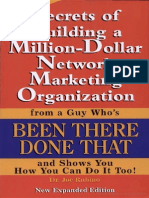 Secrets of Building a Million Dollar Network Marketing Organization