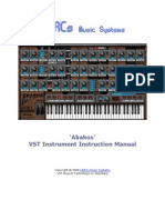 AbakosVST Manual PDF