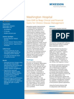 Washington Hospital: Uses EHR To Reap Clinical and Financial Gains For Chronic Disease Management