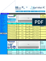 Pricelist Ac