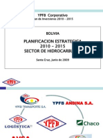 Plan de inversiones YPFB 2010-2015 para aumentar producción de gas y petróleo