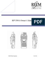 RELM RPV599A Owners manual
