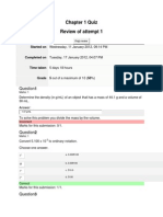 Lichter CHM1045 Quizzes (1A-1F) (Spring 2012)