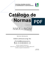 Catalogo de Normas v.07.01