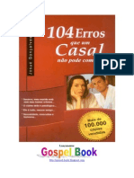 104 Erros Que Um Casal Não Pode Cometer - Josué Gonçalves