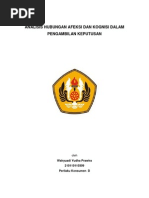 Download TugasAnalisisHubunganAfeksiDanKognisiDalamPengambilanKeputusanbywahuyeahSN177456219 doc pdf