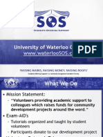 UW SOS Short Overview