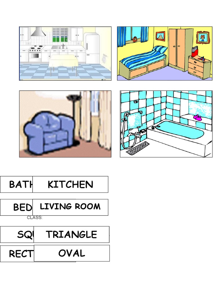 Bathroom Bedroom Kitchen: Living Room | PDF