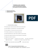 Bastille Electronic Ethanol Fireplace PDF