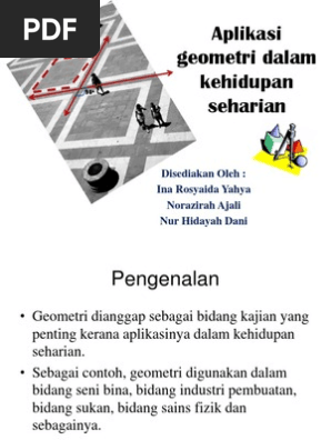 Aplikasi Geometri Dalam Kehidupan Pdf