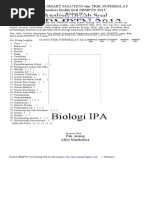 Download Analisis Bedah Soal SBMPTN 2013 Biologi IPA1 by Rudi Biantoro SN177472940 doc pdf