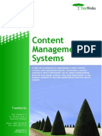 Content Management Systems (TreeWorks White Paper)