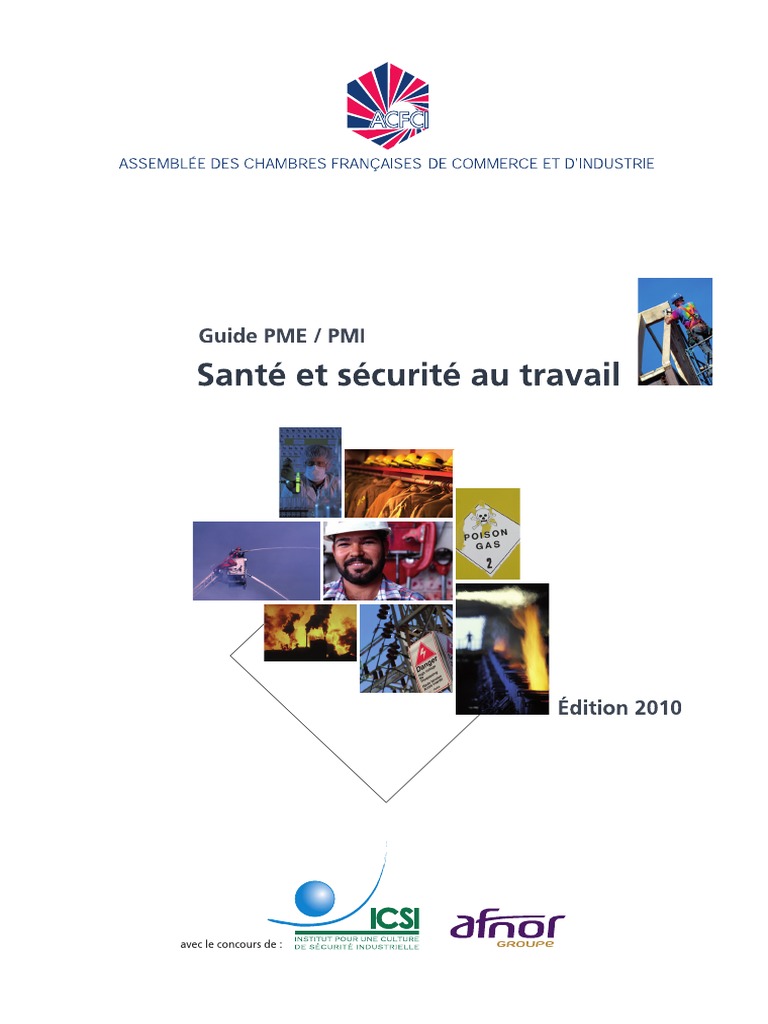 Guide Sante Securite Au Travail