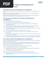 ITIL - A Guide To Release and Deployment MGMT PDF