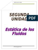 Estática de los fluidos