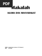 Download Makalah AGAMA DAN MASYARAKAT by Yhunie Nhita Itha SN177486093 doc pdf