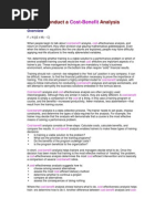Download How to Conduct a Cost-Benefit Analysis by reggiee SN17749061 doc pdf