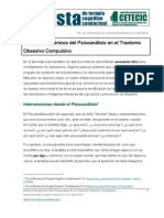 Efectos Iatrogenicos Del Psicoanalisis en El Trastorno Obsesivo Compulsivo