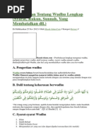 Download Pembahasan Tentang Wudhu Lengkap Syarat Rukun Sunnah Yang Membatalkan Dll Situs Pendidikan Islam by abdullahputra SN177491748 doc pdf