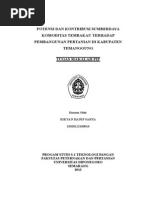 Download POTENSI DAN KONTRIBUSI SUMBERDAYAKOMODITAS TEMBAKAU TERHADAPPEMBANGUNAN PERTANIAN DI KABUPATENTEMANGGUNG by Teknologi Pangan Undip SN177499465 doc pdf
