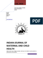 A Cross Sectional Study On The Views of Higher Secondary Pass-Out Students