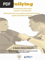 El Fenomeno Del Acoso Escolar