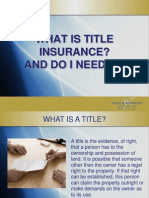 What Is Title Insurance? and Do I Need It?