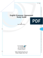 English Grammar: Agreement Study Guide: by Karl Weber, M.A