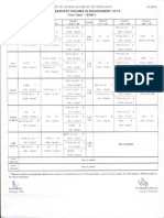 Term V Shedule From 21-25 Oct