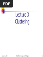 Lect3 Clustering