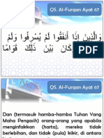 QS. Al-Furqan Ayat 67-76