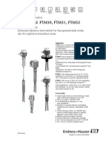 Soliphant M FTM50, FTM51, FTM52: Technical Information